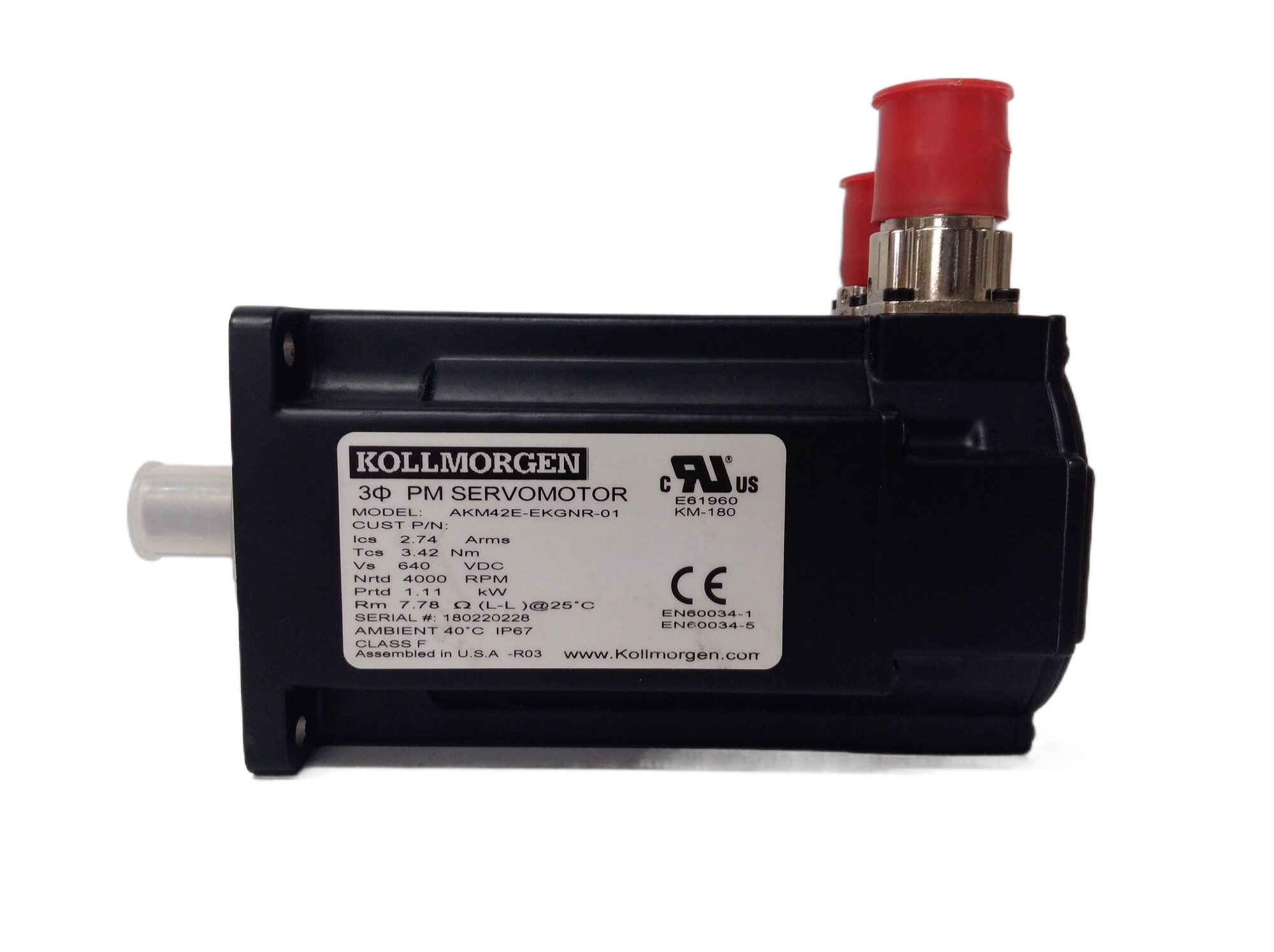 KOLLMORGEN CTI-187-2 - BRUSHLESS MOTOR DANAHER MOTION
