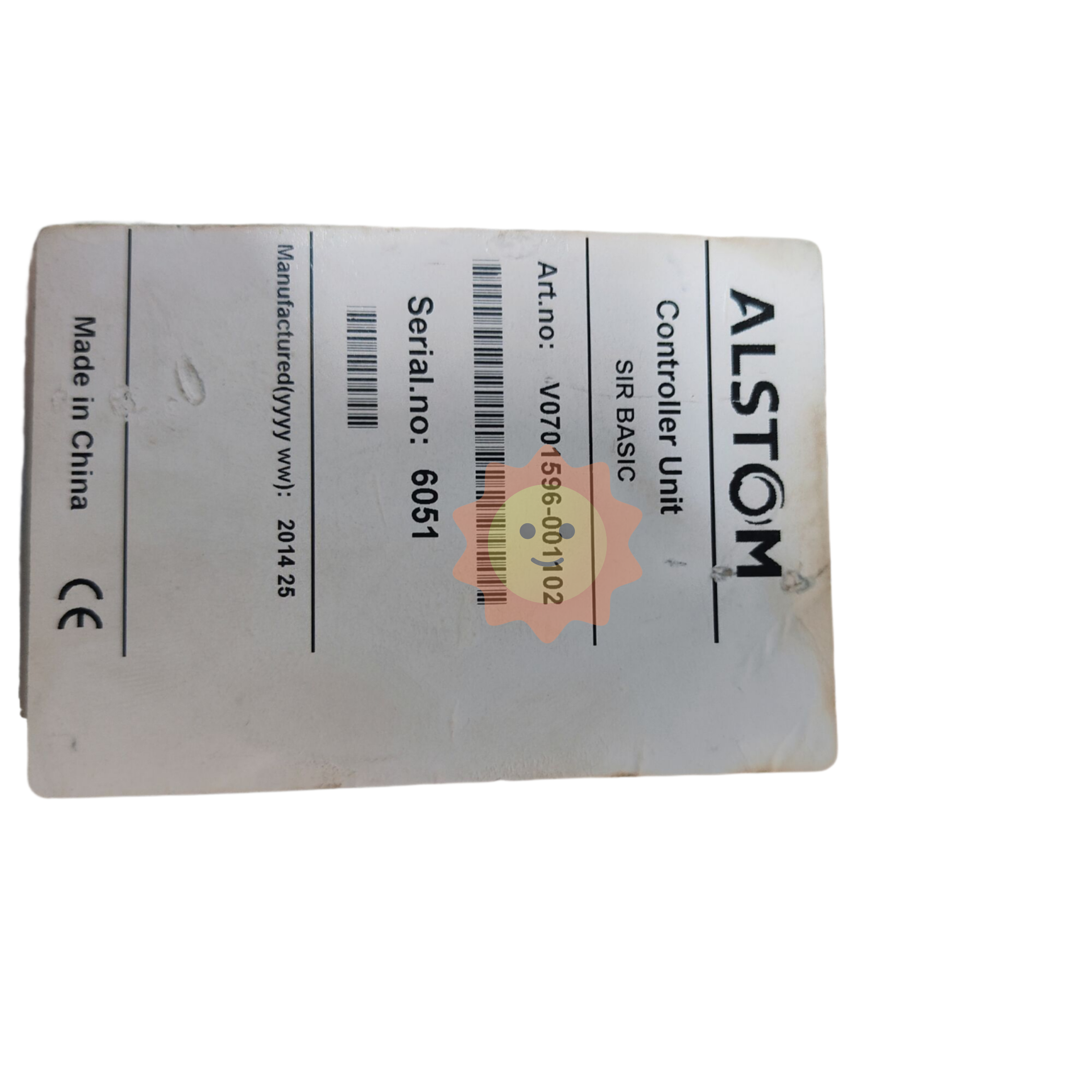 Alstom MVAJ23R1AB0757 - Single Phase Overvoltage AC Relay By Areva