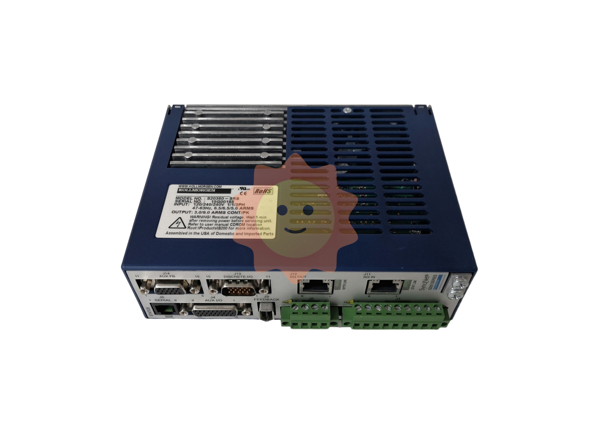 Kollmorgen Industrial Drives PSR3-208/50-01-003 - Power Supply