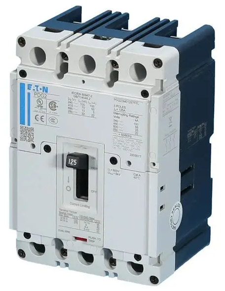 EATON PDG23F0125VFFJ Power Defense Circuit Breaker