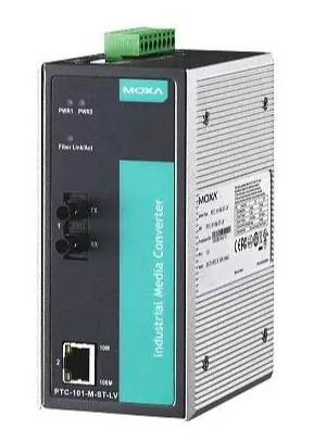Moxa PTC-101-S-SC-HV Photoelectric Converter