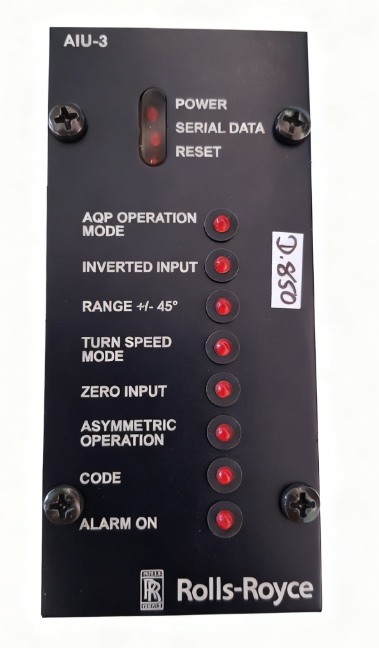 Rolls-Royce UMAS UN-940 - MARINE CONTROL SYSTEM MAIN ELECTRONIC CABINET