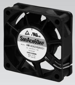 Oil Proof Fans San Ace 40WF, San Ace 60WF, San Ace 80WF, and San Ace 92WF