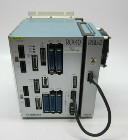 How to install the YAMAHA RCX40 four axis robot controller?