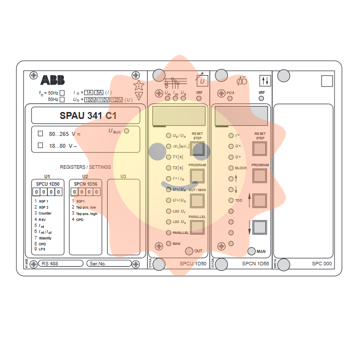 ABB SPAU 341 C Voltage Regulator