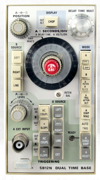 TEKTRONIX 5B12N Dual Time Base Plugin