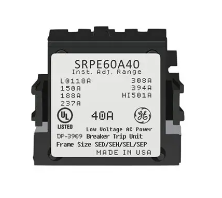 GE SRPE60A 40 rated plug