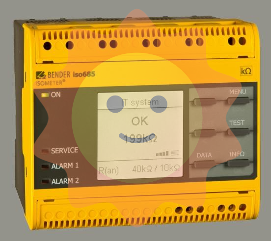 BENDER ISOMETER® iso685(W)-D/-S Insulation Monitoring Device