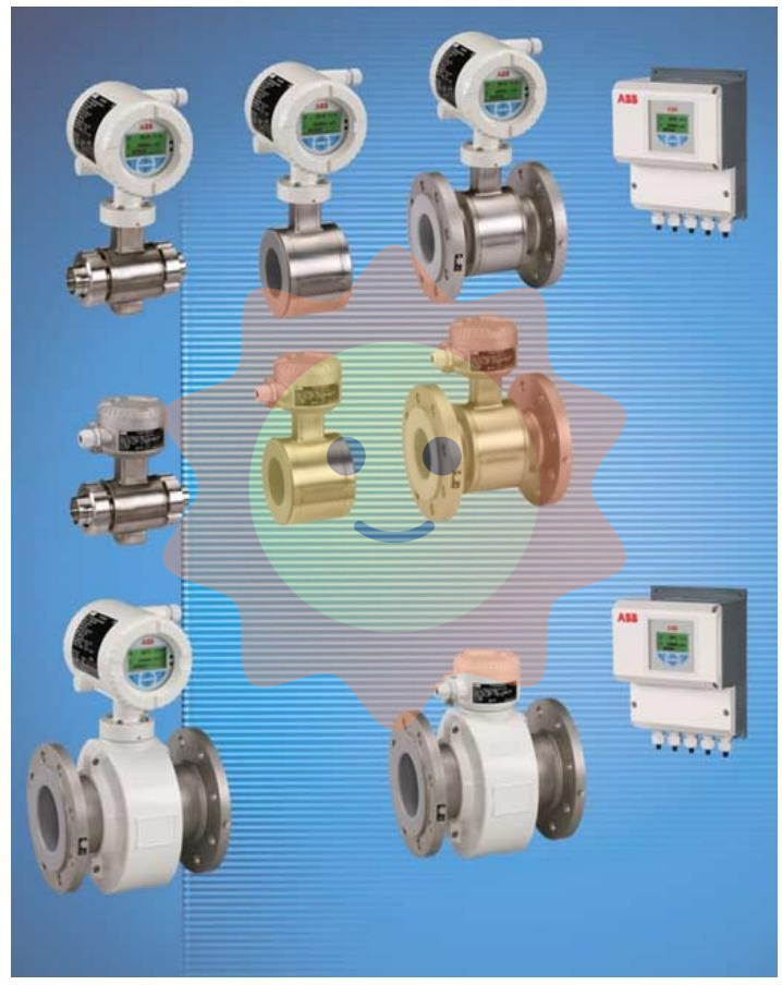 ABB ProcessMaster and HygienicMaster series electromagnetic flow meters