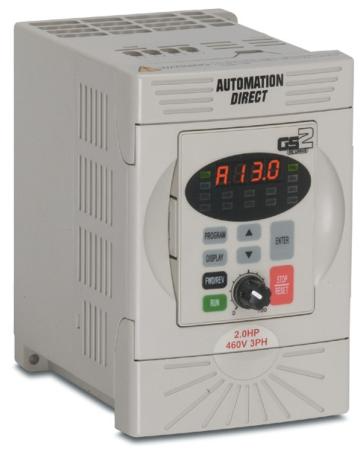 Automation Direct GS2 Series Frequency Inverter Specifications and Selection