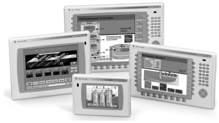 Allen Bradley 2711P series PanelView Plus human-machine interface terminal
