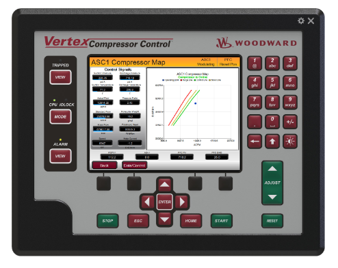 Woodward Vertex Compressor Control System: Function, Application, and Installation Details