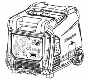 Westinghouse iGen4500DFc Dual Fuel Digital Variable Frequency Generator