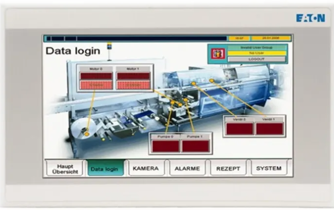 Eaton XV-102 Touch Screen Display