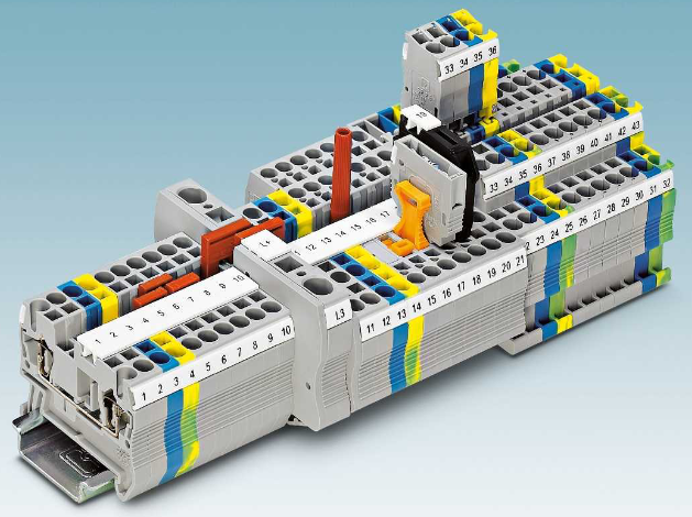 Phoenix ST series spring cage terminal block
