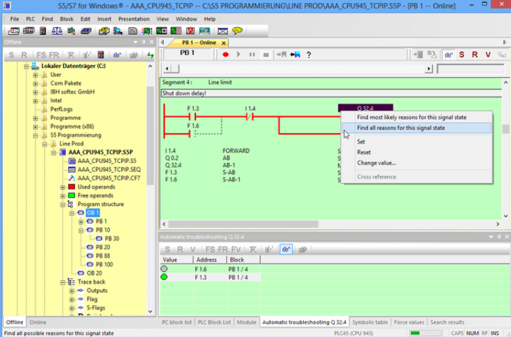 SIEMENS SIMATIC S5 series PLC STEP 5 programming software