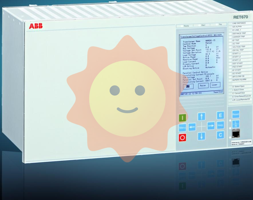 ABB RET670 Transformer Protection Device
