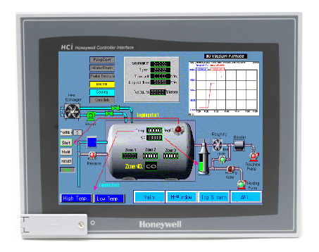 HONEYWELL HCiX series touch panel operation interface