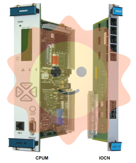 Meggitt Modular CPU card and input / output card