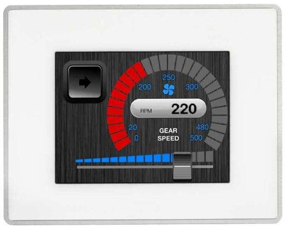 UniOP eTOP306 Industrial Touch Screen