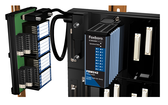 Foxboro Evo ™  FBM242 Discrete Output Module