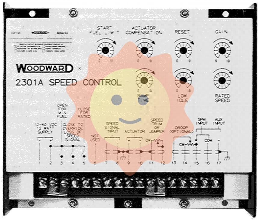 WOODWARD 2301A Speed Control Controller: A Classic and Reliable Engine and Turbine Speed Control Solution