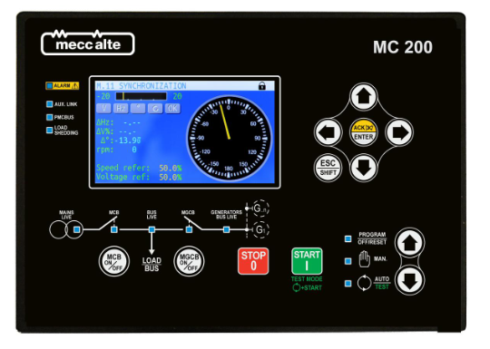 Mecc Alte MC200 Controller Engineering Debugging and Troubleshooting