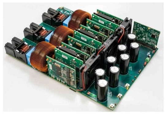 TI 11kW GaN three-phase ANPC inverter