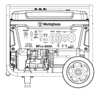 Westinghouse WGen9500c portable generator