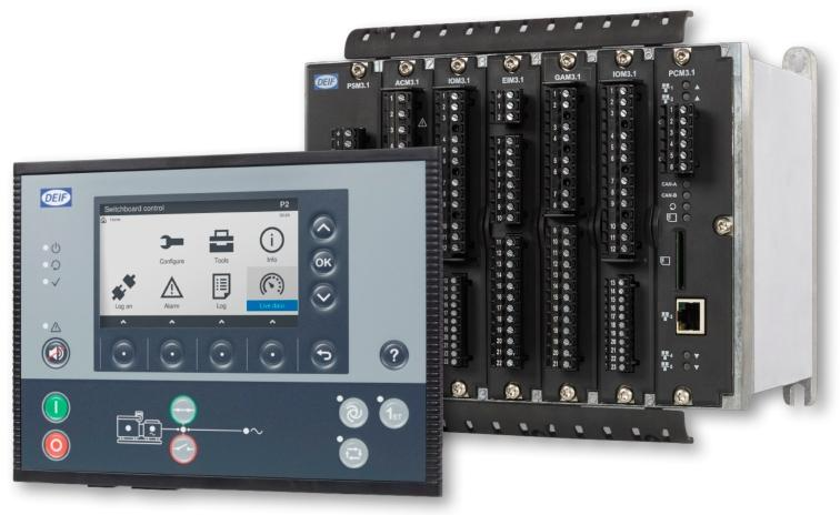 DEIF PPM 300 Ship Power Generation Management Controller
