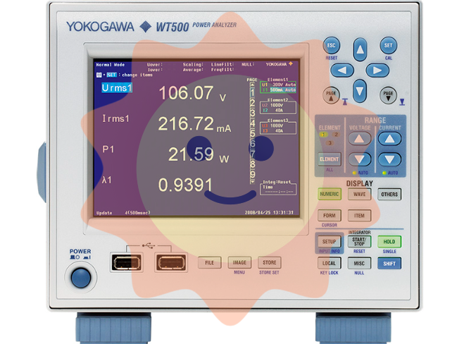 YOKOGAWA WT1801R series precision power analyzer communication interface
